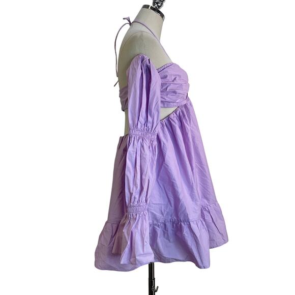 Alamour Dalida Mini Dress Lilac Purple Party Cocktail - Picture 7 of 12